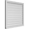 Ekena Millwork Vertical Surface Mount PVC Gable Vent: Functional, w/ 2"W x 2"P Brickmould Sill Frame, 34"W x 32"H GVPVE34X3203SF - alternate 2
